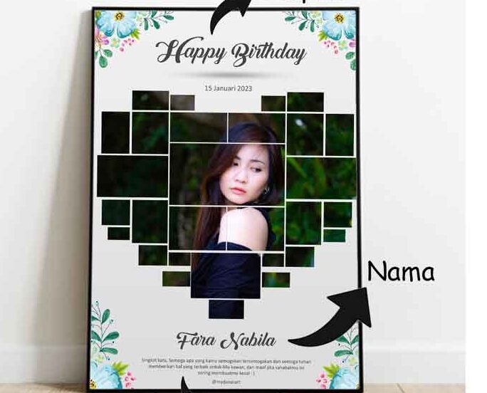 Desain Photo Frame Format PSD